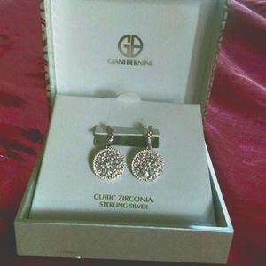 Giani Bernini NWTS SILVER CUBIC EARRING